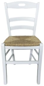(3998) Drevené stoličky buk biela - set 2 ks