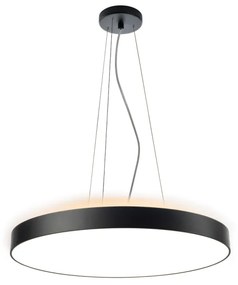 LED2 3111233DT RINGO 60 P/NZ závesné svietidlo s horným podsvietením čierne stmievateľné