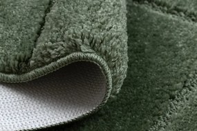 Kúpeľňový koberček SUPREME LINES línie, zelený