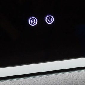 Brilagi - LED stmievateľné kúpeľňové vyhrievané zrkadlo s podsvietením BELLA LED/12W/230V 40x60 cm IP44