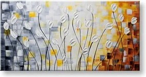 Autorská reprodukcia na plátne KVETY