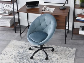 Kreslo Lush 4 (modrá + čierna). Akcia -18%. Vlastná spoľahlivá doprava až k Vám domov. 1110252