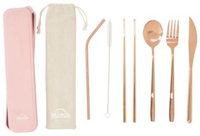 Antikoro príbor v medenej farbe 6 ks Mimo – Premier Housewares