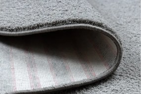 Koberec kruh VELVET MICRO sivý 90