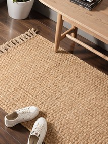 Hanse Home, Behúň Handloom 106335 Fjord Natural Gold, 80x200, béžová, chodba / predsieň