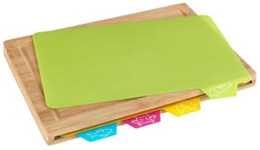 WENKO 53064100 - Krájacia doska 32,5x22,5 cm hnedá/pestrofarebná