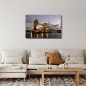 Obrázok - Tower Bridge v noci (90x60 cm)