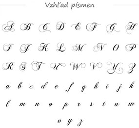 Nálepka na stenu Meno