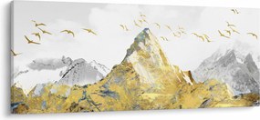 Obraz - Zlatá hora (120x50 cm)