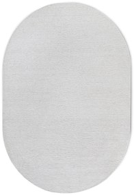 Villeroy & Boch Kusový koberec 106048 White ovál, 160x230 ovál, biela, obývacia izba