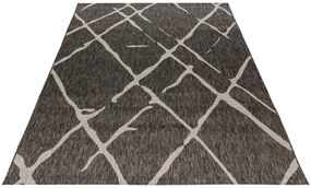 Obsession, Kusový koberec My Tallinn 540 Grey - na von aj na doma, 160x230, šedá, chodba / predsieň