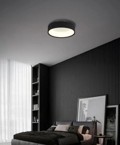 Globo 15924DS-LED Stropné svietidlo KEMP LED/45W/230V 2700/4000/6000K priemer 46 cm čierna