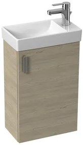 Kúpeľňová skrinka s umývadlom Jika Petit 41x65,5x23 cm jaseň H45J5111755141
