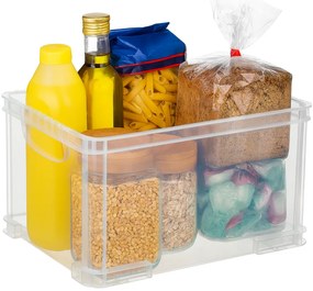 CURVER Úložný box, rovná plastová bednička, stohovateľný AURORA - 35 x 27 x 21cm (13L)