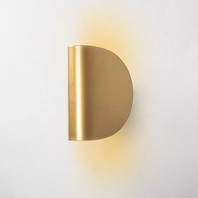 Nástěnná LED lampa Heybe zlatá