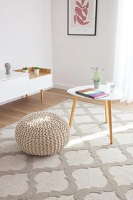 Koberec Agnella Noble Phactra svetlosivý, béžový