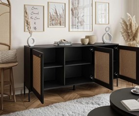 KOMODA THEO S VIEDENSKÝM VÝPLETOM 154 cm