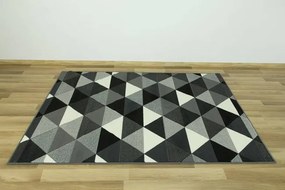 Koberec Luna 503430/56911 Trojuholníky sivý