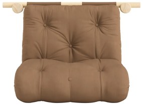 Hnedé kreslo Hooked – Karup Design