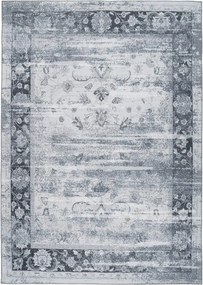 XXXLutz PLOCHO TKANÝ KOBEREC, 120/180 cm modrá, sivá Kayoom - Online Only bytové doplnky - 005937082760
