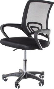 Čierna kancelárska stolička JETTA