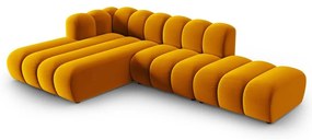 Žltá rohová pohovka (ľavý roh) Lupine – Micadoni Home