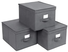 Set stohovateľných boxov RFB03G (3 ks)