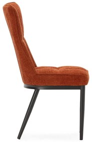 Jedálenská stolička v súprave v terakotovej farbe 2 ks Damon – Marckeric