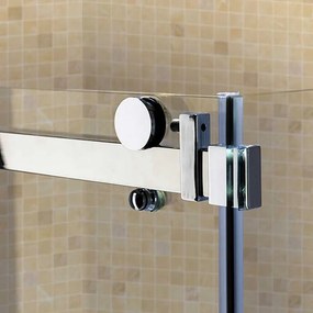 BPS-koupelny Obdĺžnikový sprchovací kút HYD-OK203C 120x80 chróm/transparent - bez vaničky