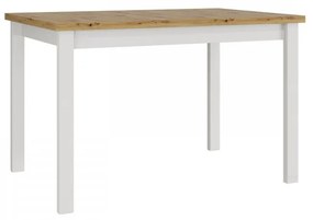 Moderný stôl Diesel 80 x 120 I S, Morenie: dub artisan - L / biela