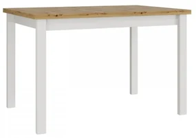 Moderný stôl Diesel 80 x 120 I S, Morenie: dub artisan - L / biela