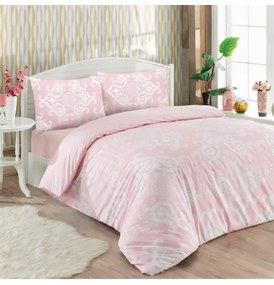 Obliečky bavlnené Tifany EMI, Predĺžený set jednolôžko obsahuje 1x 140x220 + 1x 70x90