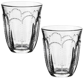 Sada 4 ks sklenic DAPHNE 340 ml čirá