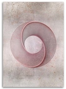 Gario Obraz na plátne Ružový kruh - Andrea Haase Rozmery: 80 x 120 cm