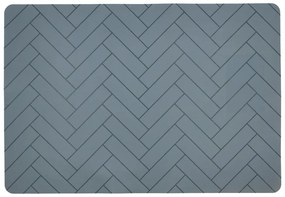 Modré silikónové prestieranie Södahl Tiles, 33 x 48 cm