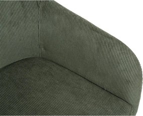 Zelené čalúnené jedálenské kreslo Lunio – Bonami Essentials