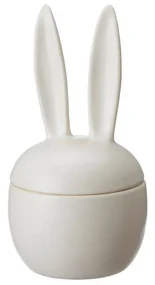 Biela porcelánová dóza ELARIA KANIN- rôzne veľkosti Veľkosť: S