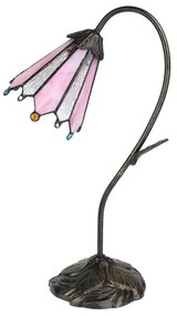 Lampa do spálne Tiffany 17*48 PINK