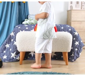 Taburet PIXI 32x61 cm biely