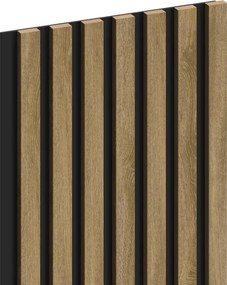 Mexen Lam-B, stenové lamely 275 × 31,5 cm, HDF doska 4 mm, dub klasický, S100-275317-2812-072