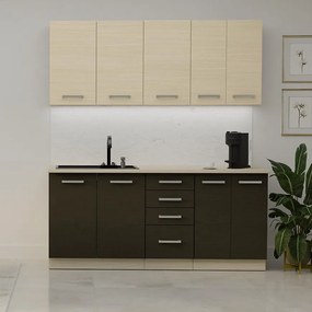 Kuchynská linka Wiktoria Chamonix 180 cm bez pracovnej dosky