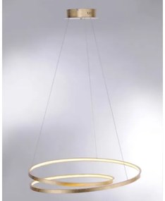 Paul Neuhaus 2474-12 - LED Stmievateľný luster na lanku ROMAN LED/40W/230V zlatá