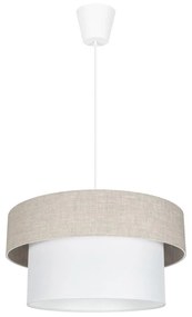 Luster na lanku NATA 1xE27/60W/230V béžová