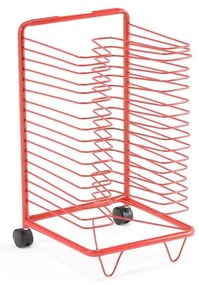 Sušiak na výkresy, 17 políc, 400x300x645 mm