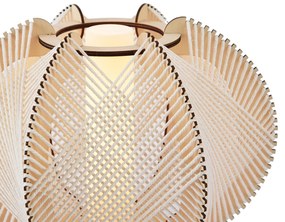 Japandi stolná lampa béžová 45cm - Gertie