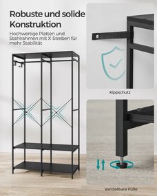 Otvorená šatníková skriňa RGR004B56