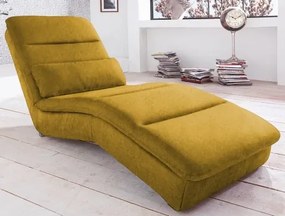 Relaxačné leždlo Yankee, žltá látka%