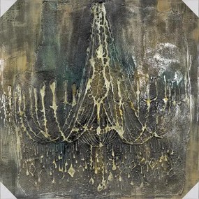 Obraz maľovaný originál 100x100 LB150011A