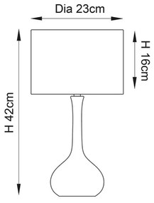 Endon 61191 - Stmievateľná stolná lampa PICCADILLY 1xE14/40W/230V mosadz/béžová