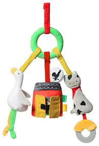 BabyOno Závesná edukačná hračka na kočík ON THE FARM